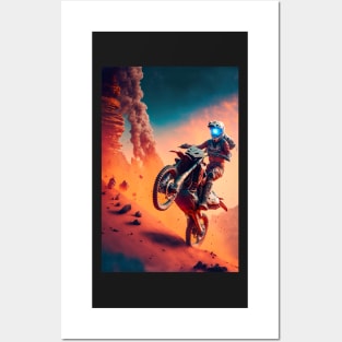 Cool Dirt bike- On Mars Posters and Art